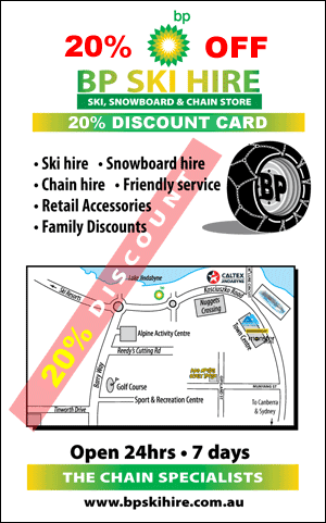 Save 20% on your Skis, Snowboard & Chain Hire