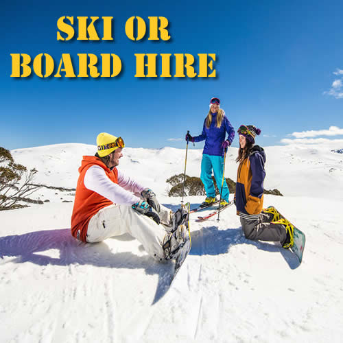 ski and snowboard hire