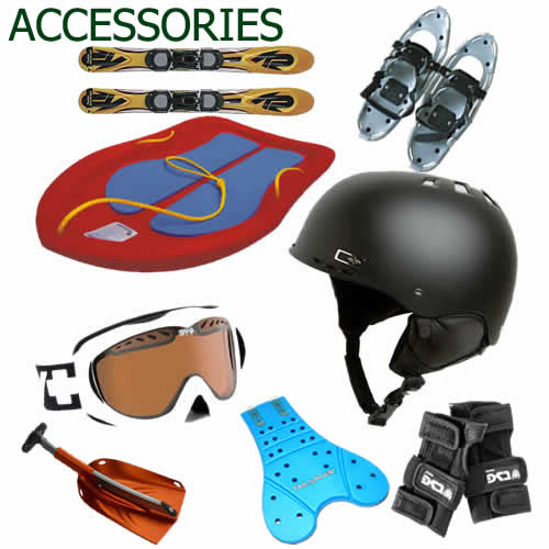 Hire snow accessories